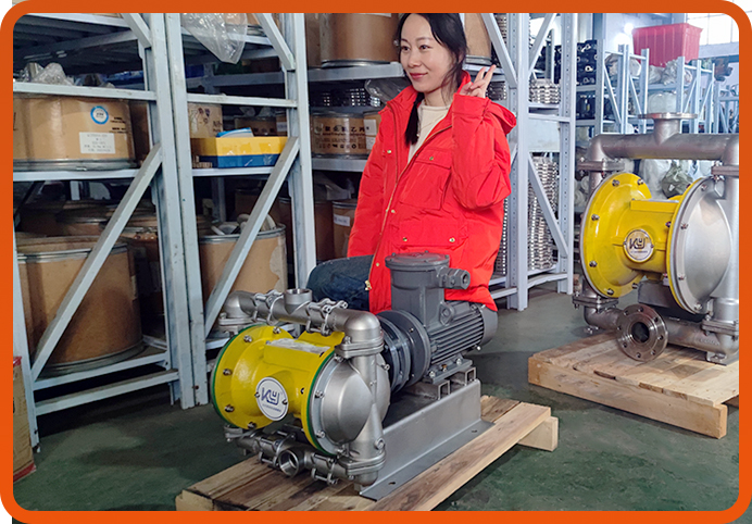 KYD-40Z4新款不銹鋼電動隔膜泵新在哪里？